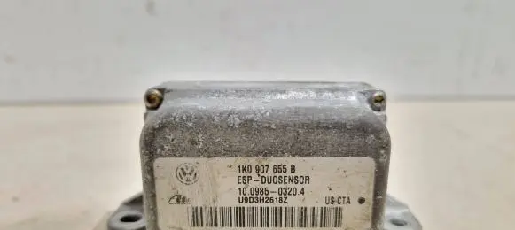 Volkswagen Touran I ESP acceleration yaw rate sensor 1k0907655
