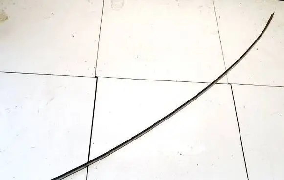 Skoda Superb B5 (3U) Front door glass trim molding 