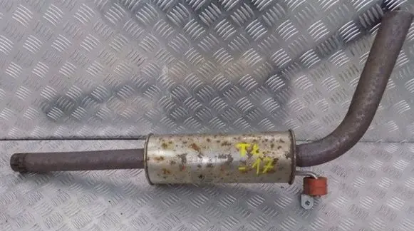 Volkswagen Polo V 6R Middle muffler/silencer 6R0253211D