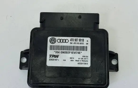 Audi A6 S6 C7 4G Hand brake control module 4F0907801B 4F0910801D 32620187C