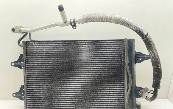 Skoda Fabia Mk2 (5J) A/C cooling radiator (condenser) 6Q0820411E 710190280F 0105412