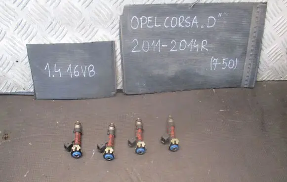 Opel Corsa D Fuel injectors set 0280158181