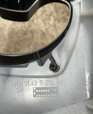 BMW 4 F32 F33 (B) pillar trim (top) 7276893