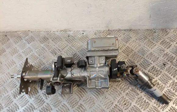 Steering wheel axle set