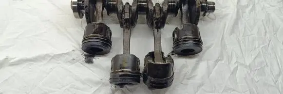 Volkswagen PASSAT B6 Piston with connecting rod 81L97A8 038101AA 38AA