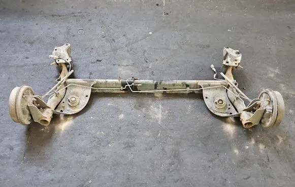 Rear axle beam