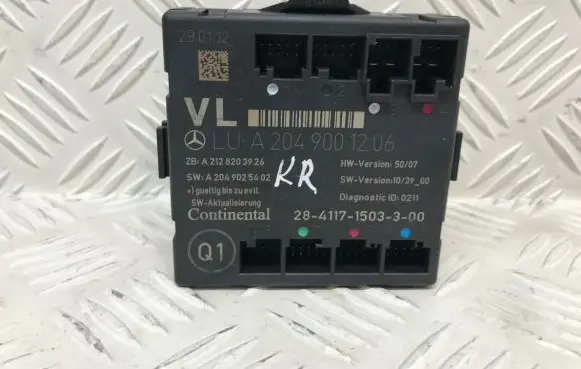Mercedes-Benz C W204 Door control unit/module A2049001206