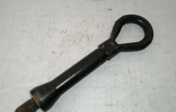 Towing hook eye