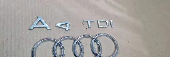 Audi A4 S4 B9 Manufacturers badge/model letters A4B9EMBLEMSED