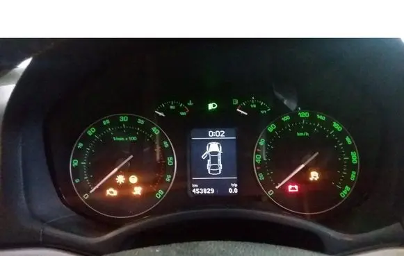 Skoda Octavia Mk2 (1Z) Speedometer (instrument cluster) 1Z0920842D