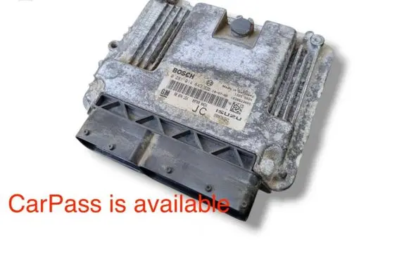 Opel Astra H Engine ECU kit and lock set 0281014643 98074154