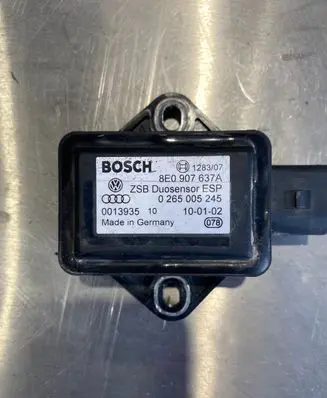 Audi A6 S6 C5 4B ESP acceleration yaw rate sensor 8E0907637A 0265005245