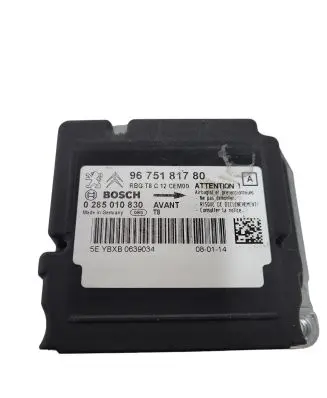 Peugeot 5008 Airbag control unit/module 9675181780 0285010830