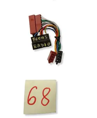 Ford Focus EUR ISO radio connector ZRSAS26B
