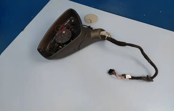 Volkswagen Tiguan Front door electric wing mirror 571857501dd