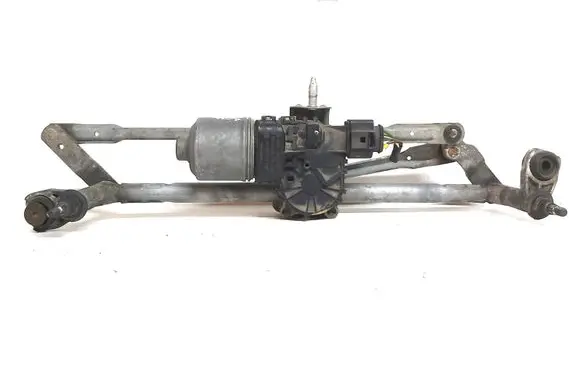 Volkswagen Polo IV 9N3 Front wiper linkage and motor 3397021278 0390241566