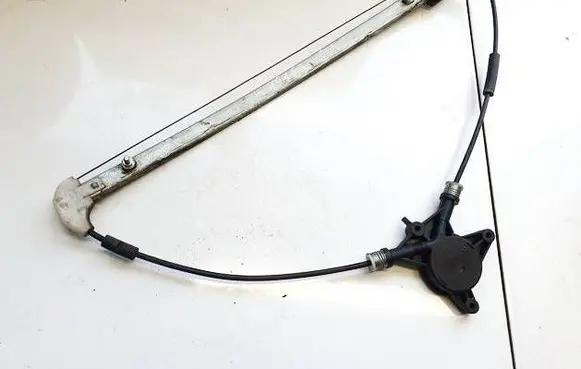 Sliding door window regulator with motor