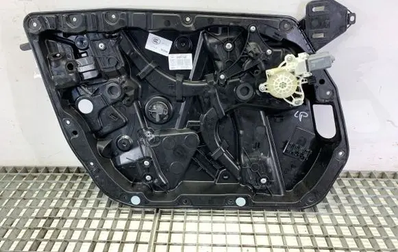 Front door window regulator with motor