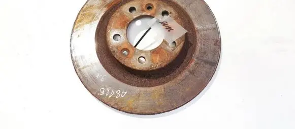 Peugeot 607 Rear brake disc neventiliuojamas