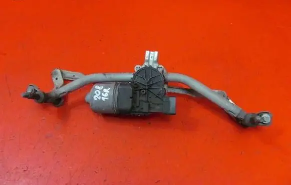 Peugeot 208 I Front wiper linkage and motor 9673222580 3397021391 0390241540
