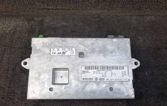 Audi Q7 4L MMI control unit 4E0035729A 4L0910729T