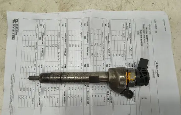 BMW 5 F10 F11 Fuel injector 781070202