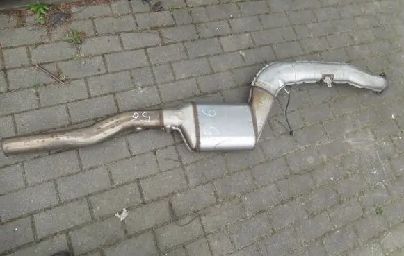 BMW 5 F10 F11 Catalyst/FAP/DPF particulate filter 4G0253411AC