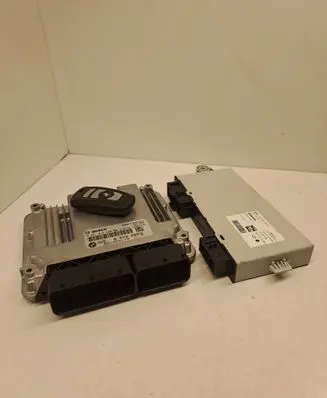 BMW 5 F10 F11 Engine ECU kit and lock set 0281019680 8573257 031099173