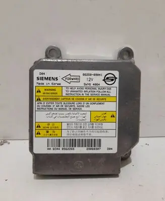 SsangYong Kyron Airbag control unit/module 8625009041 29000307