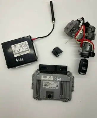 KIA Sportage Engine ECU kit and lock set 391102BAN9 0261S12435 391012BAN9