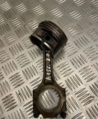 Piston with connecting rod