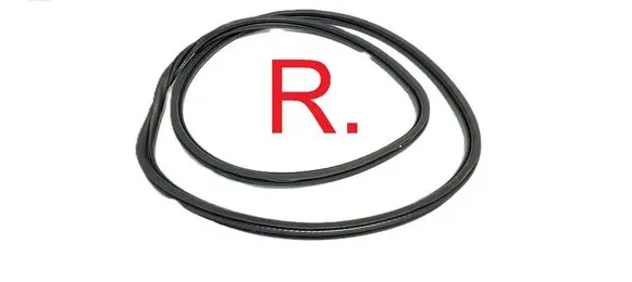 Front door rubber seal