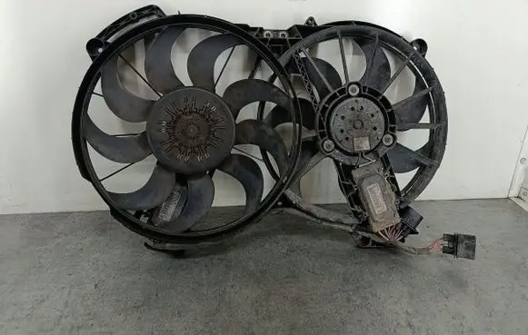 Audi A6 S6 C6 4F Electric radiator cooling fan 