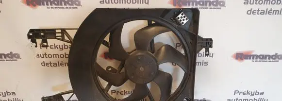 Opel Vivaro Electric radiator cooling fan 1831248000