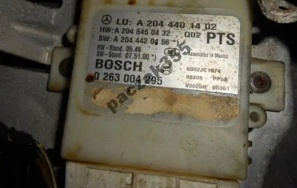 Mercedes-Benz C W204 Parking PDC control unit/module A2044401402