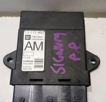 Opel Vectra C Door control unit/module 13111457 360572197 5WK46002