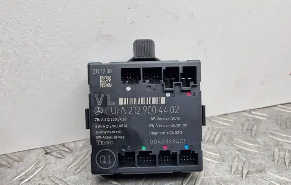 Mercedes-Benz E W212 Door control unit/module A2129004502