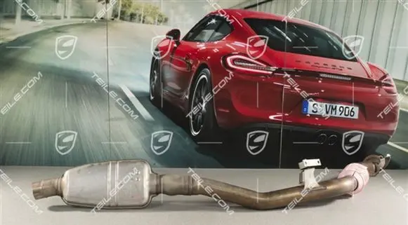 Porsche Cayenne (9Y0 9Y3) Rear muffler/silencer tail pipe PAB253300B