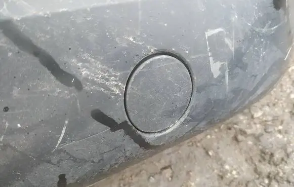 Audi A2 Rear bumper row hook cap/cover 