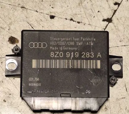 Audi A4 S4 B6 8E 8H Parking PDC control unit/module 8Z0919283A H02SD07C86