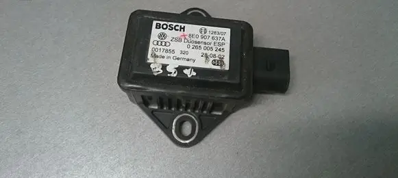 Audi A6 S6 C5 4B ESP acceleration yaw rate sensor 8E0907637A 0265005245