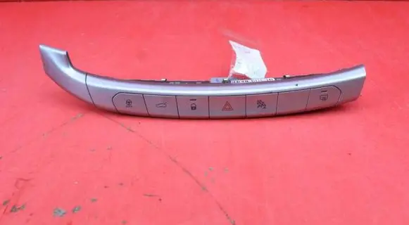 Fiat Tipo Hazard light switch 07356559880