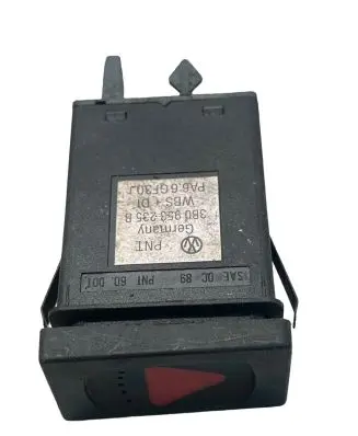 Volkswagen Golf IV Hazard light switch 3B0953235B PA66GF30J