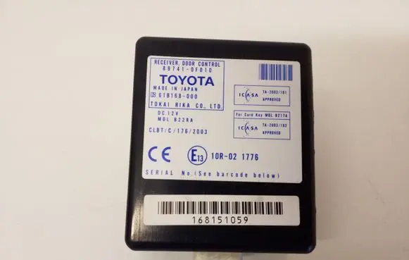Toyota Corolla Verso E121 Other control units/modules 897410F010 618168000