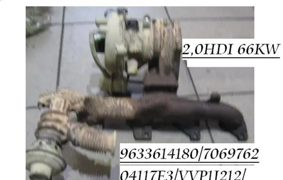 Citroen Berlingo Turbo 9633614180 7069762