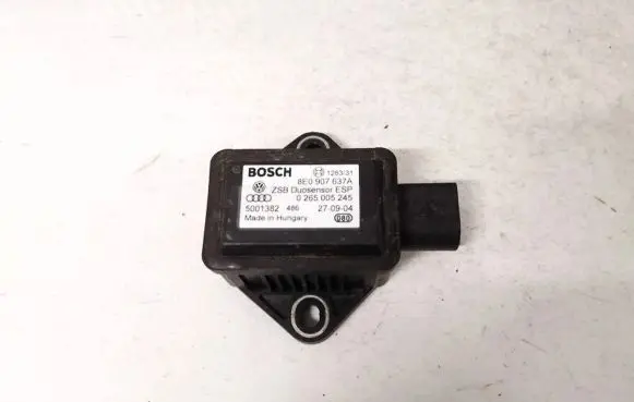 Volkswagen PASSAT B5.5 ESP acceleration yaw rate sensor 8E0907637A 0265005245