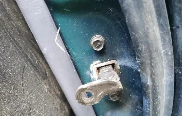 Hyundai Trajet Rear door check strap stopper