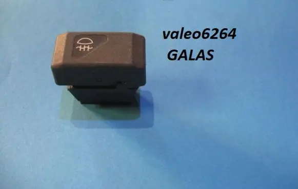 Fog light switch