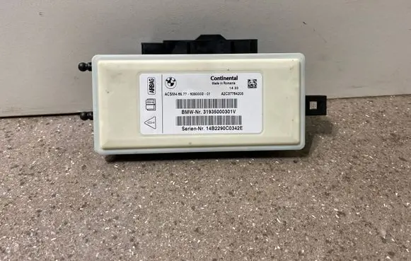 BMW X5 F15 Airbag control unit/module 9350003 65779350003 A2C37764205