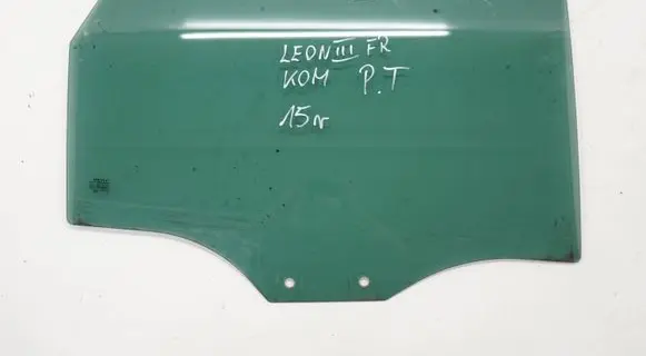 Seat Leon (5F) Rear door window glass DOT211M91AS3ACR DOT211M91AS3